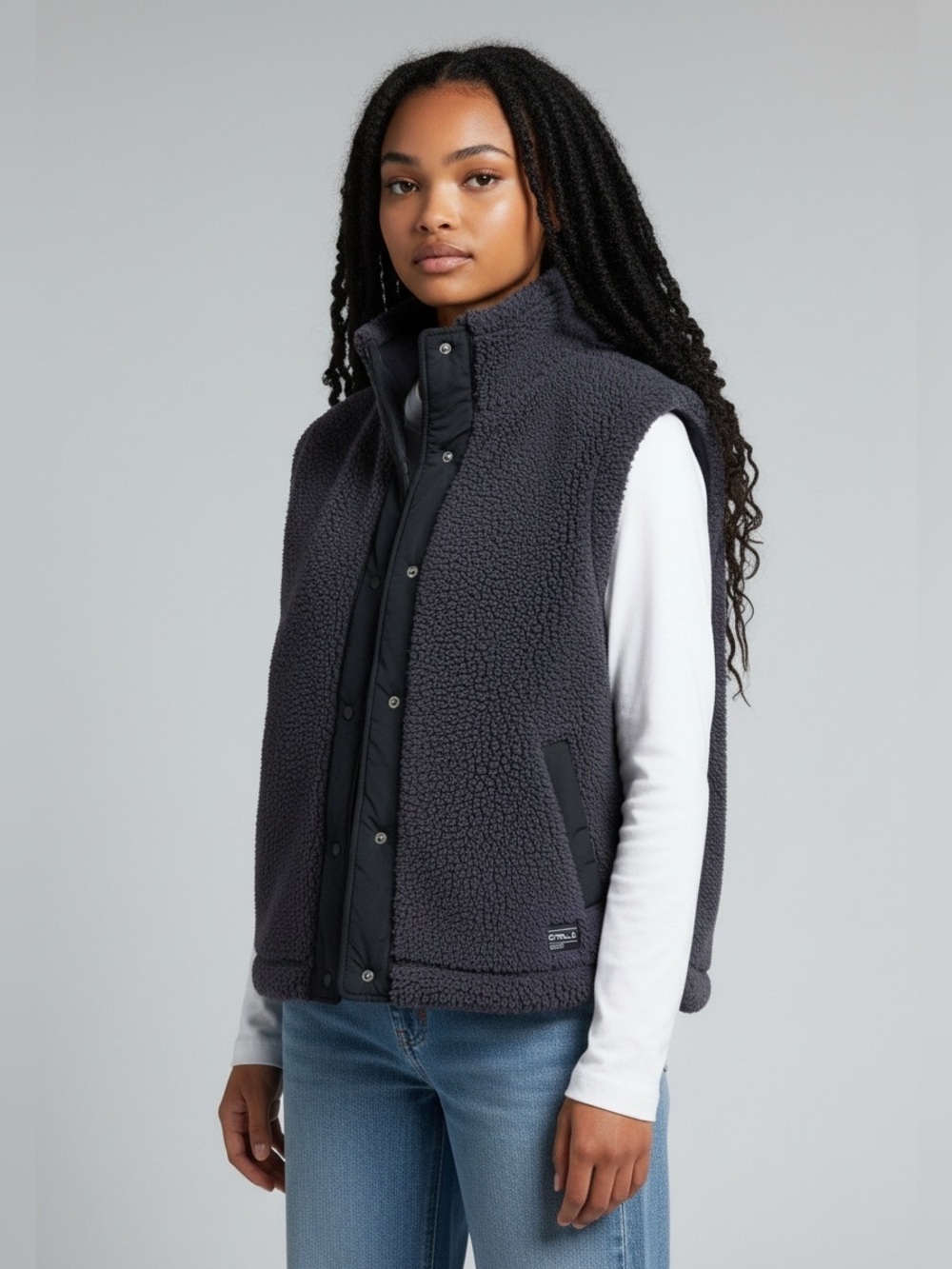 O'Neill Navy Sherpa Vest